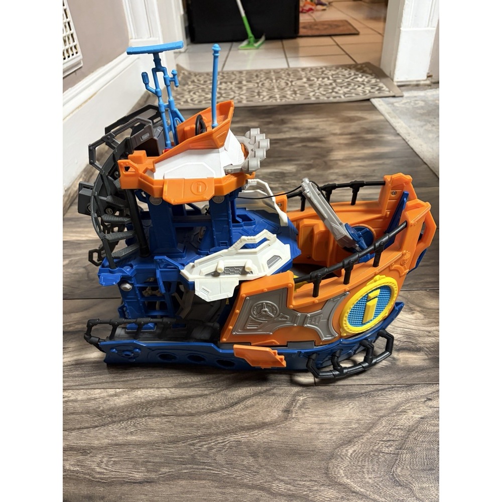Fisher Price Imaginext Deep Sea Mission Command Ship Boat 2015